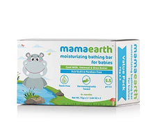 Load image into Gallery viewer, Mamaearth Moisturizing Baby Bathing Soap Bar Pack Of 2 - 75gm
