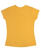 Load image into Gallery viewer, Girls Casual Printed Yellow Top

