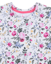 Load image into Gallery viewer, Girls Flower Printed Cream Top
