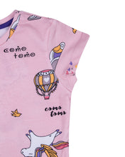 Load image into Gallery viewer, Girls Unicorn Printed Peach Top
