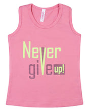 Load image into Gallery viewer, Girls Printed Pink Sleeve Less Top
