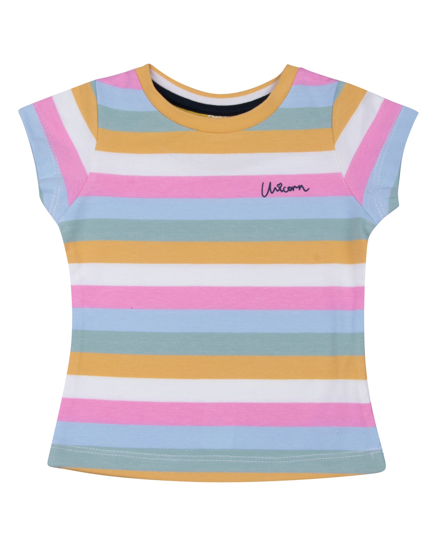 Girls Casual Striped Top