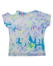 Load image into Gallery viewer, Girls Fashion Printed Light Blue Crop Top
