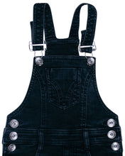Load image into Gallery viewer, Girls Fashion Full Denim Dungaree
