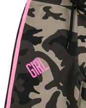 Load image into Gallery viewer, Girls Army Printed Top with Capri Two Piece Set
