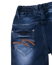 Load image into Gallery viewer, Boys Fashion Blue Washed Denim Shorts
