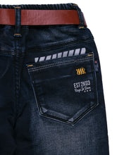 Load image into Gallery viewer, Boys Fashion Dark Blue Stretchable Jeans
