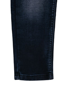 Boys Fashion Dark Blue Stretchable Jeans