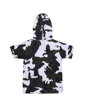 Load image into Gallery viewer, Boys Army Printed White Hoodies Style T Shirt
