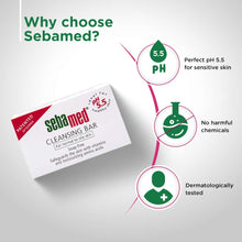 Load image into Gallery viewer, SebaMed Cleansing Bar Soap
