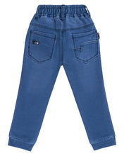 Load image into Gallery viewer, Boys Light Blue Solid Jogger Jeans
