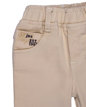 Load image into Gallery viewer, Boys Solid Stretchable Khakhi Jeans
