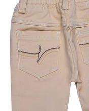 Load image into Gallery viewer, Boys Solid Stretchable Khakhi Jeans
