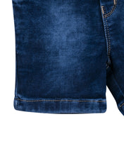 Load image into Gallery viewer, Boys Solid Blue Denim Shorts
