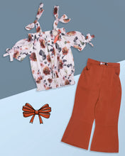 Load image into Gallery viewer, Girls Fashion Floral Printed Plazo Set
