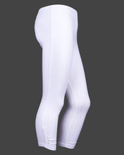 Load image into Gallery viewer, White Elasticated Ankle Legging
