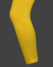 Load image into Gallery viewer, Yellow Elasticated Ankle Leggings
