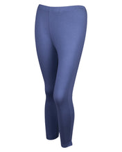 Load image into Gallery viewer, Blue Elasticated Ankle Legging
