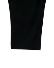 Load image into Gallery viewer, Girls Stretchable Cotton Black Capri
