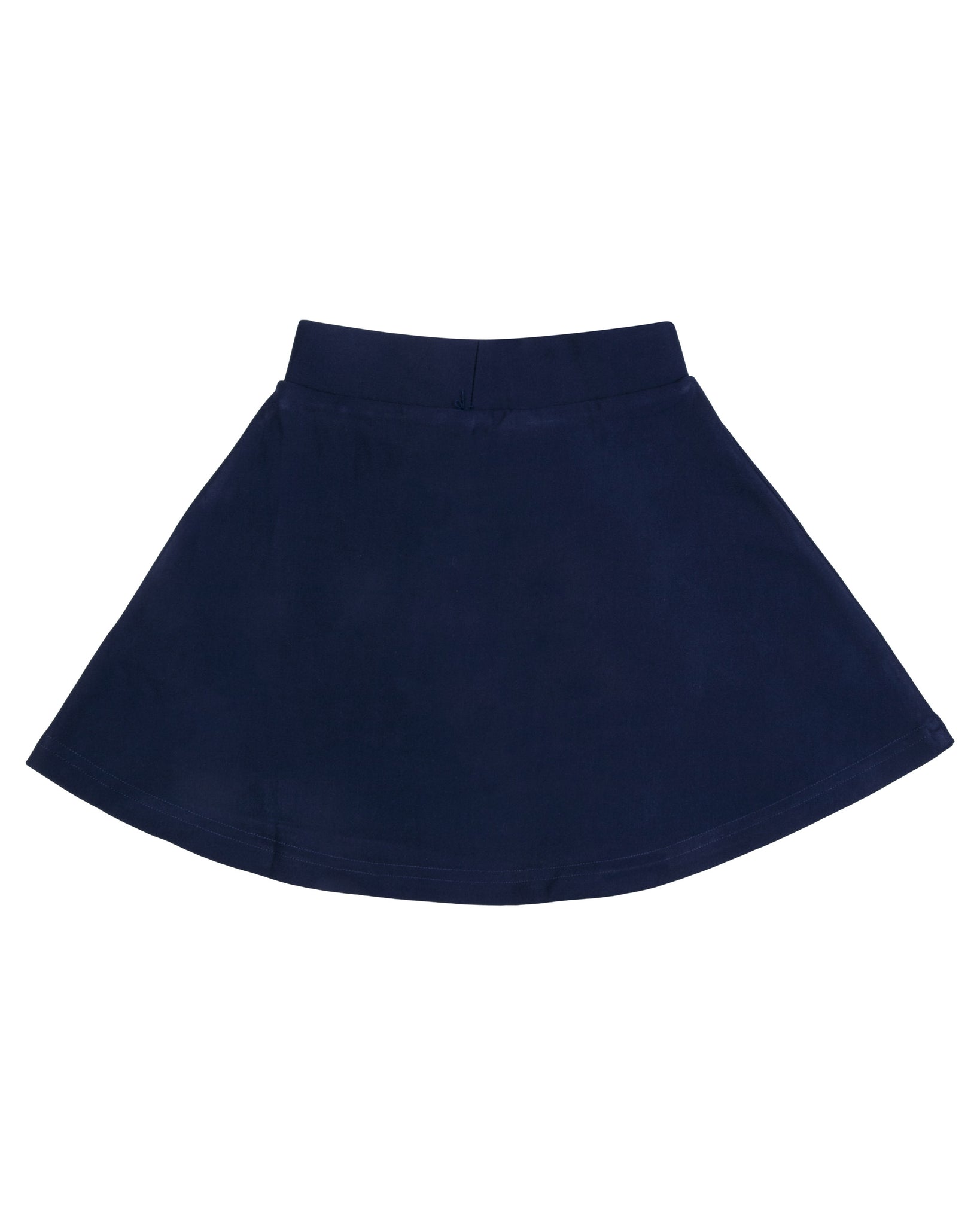 Girls School Navy Plain Skirts - Starlite Wear