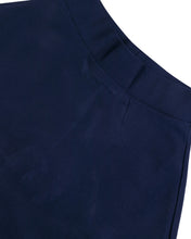 Load image into Gallery viewer, Girls Plain Stretchable Navy Blue Short Skirt

