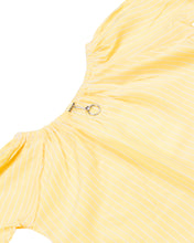 Load image into Gallery viewer, Girls Fashion Yellow Knot Top
