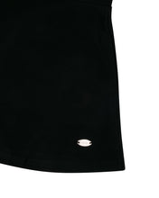 Load image into Gallery viewer, Girls Black Flared Cotton Skirt

