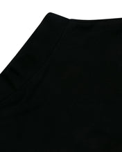 Load image into Gallery viewer, Girls Black Flared Cotton Skirt

