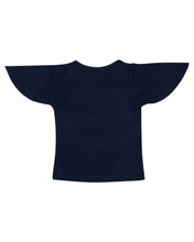 Load image into Gallery viewer, Girls Fancy Butterfly Navy Blue Top
