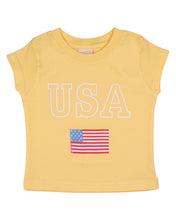 Load image into Gallery viewer, Girls Fashion Printed Yellow Top
