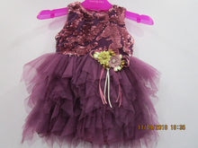 Load image into Gallery viewer, Fashion Party Frock Purple
