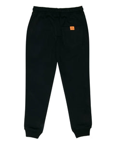 Boys Solid Navy Blue Track Pant
