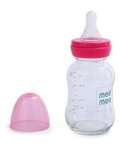 Mee Mee Premium Glass Feeding Bottle  - 120 ml